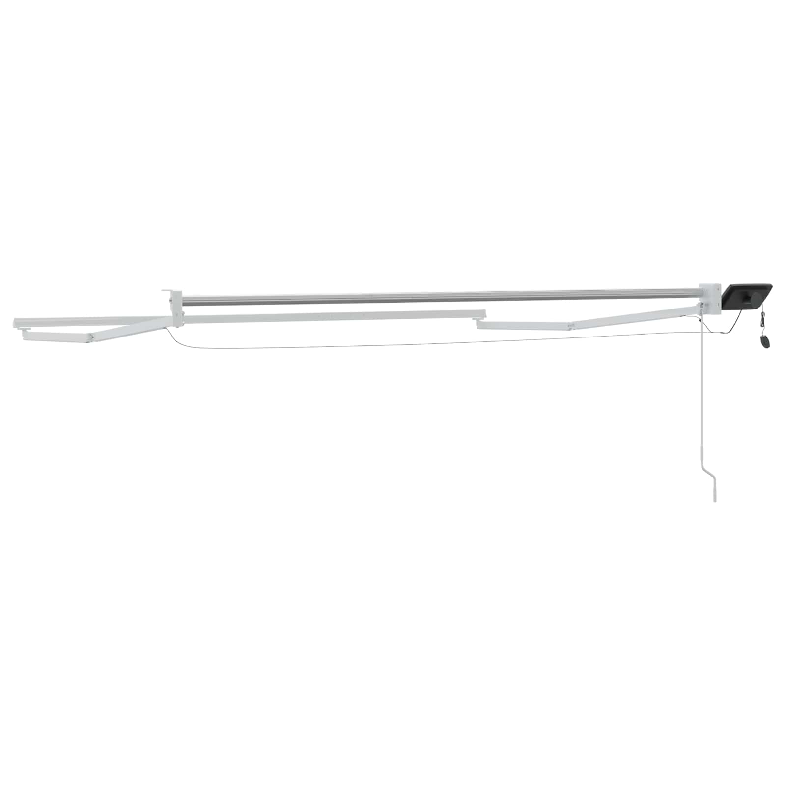Struttura della tenda elettrica retrattile Bianco 3 x 2,5 m