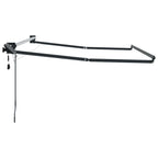 Struttura della tenda elettrica retrattile Antracite 3 x 2 m