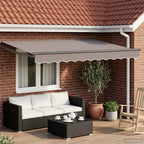 Struttura della tenda elettrica retrattile Antracite 3 x 2,5 m