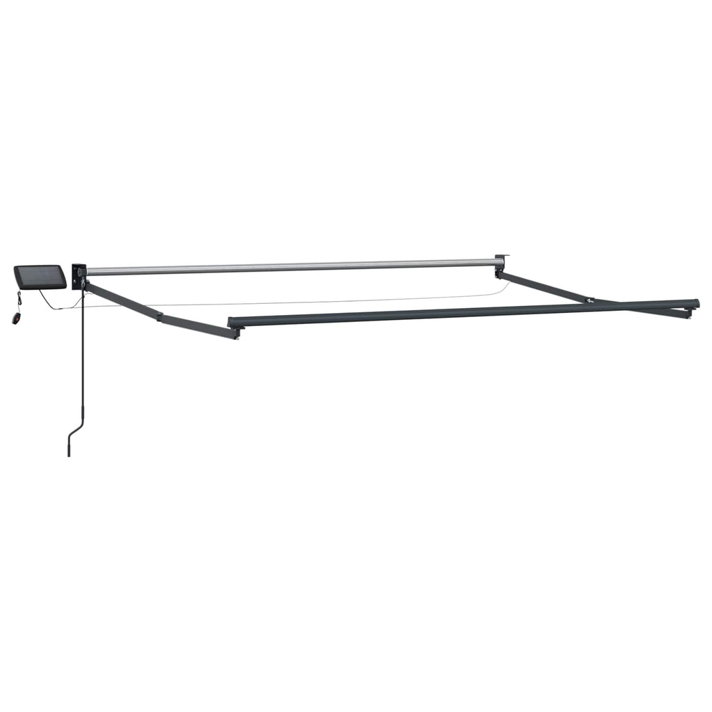 Struttura della tenda elettrica retrattile Antracite 3 x 2,5 m