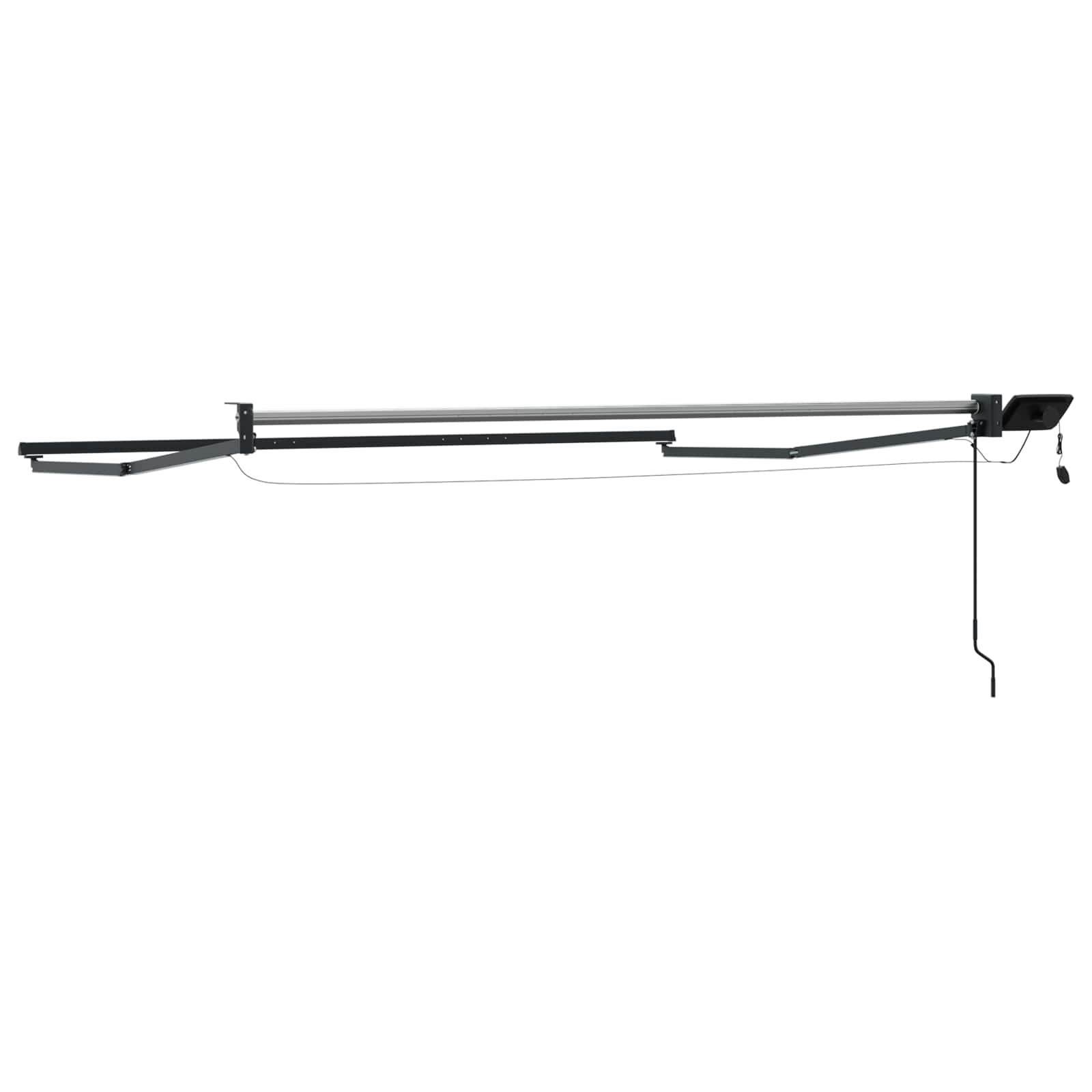 Struttura della tenda elettrica retrattile Antracite 3 x 2,5 m
