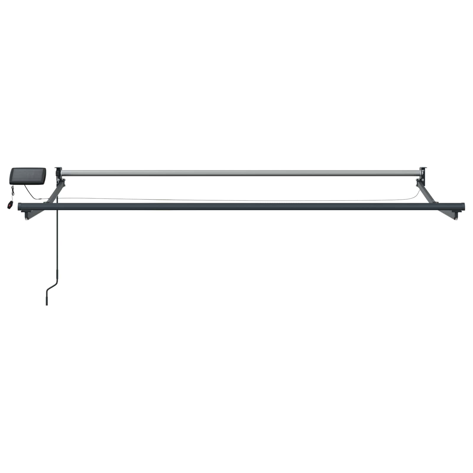 Struttura della tenda elettrica retrattile Antracite 3 x 2,5 m