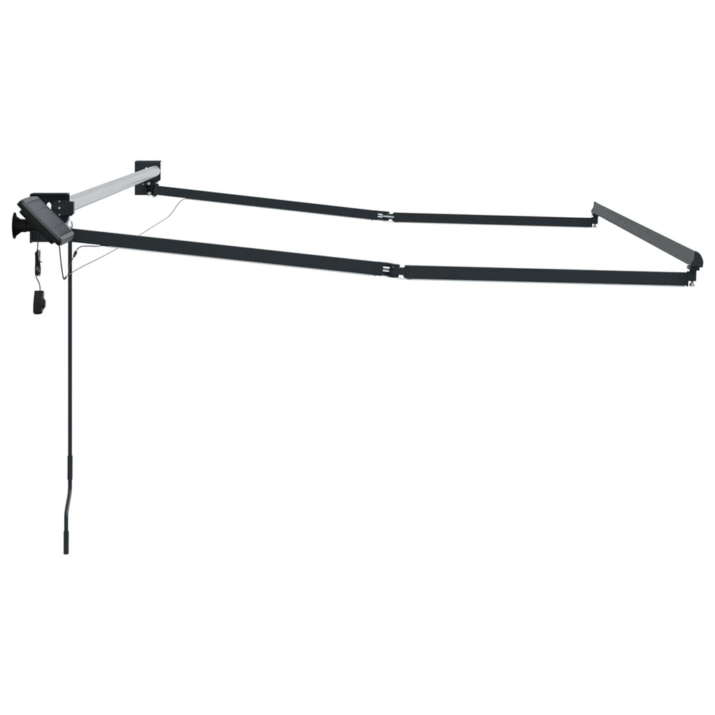 Struttura della tenda elettrica retrattile Antracite 3 x 2,5 m