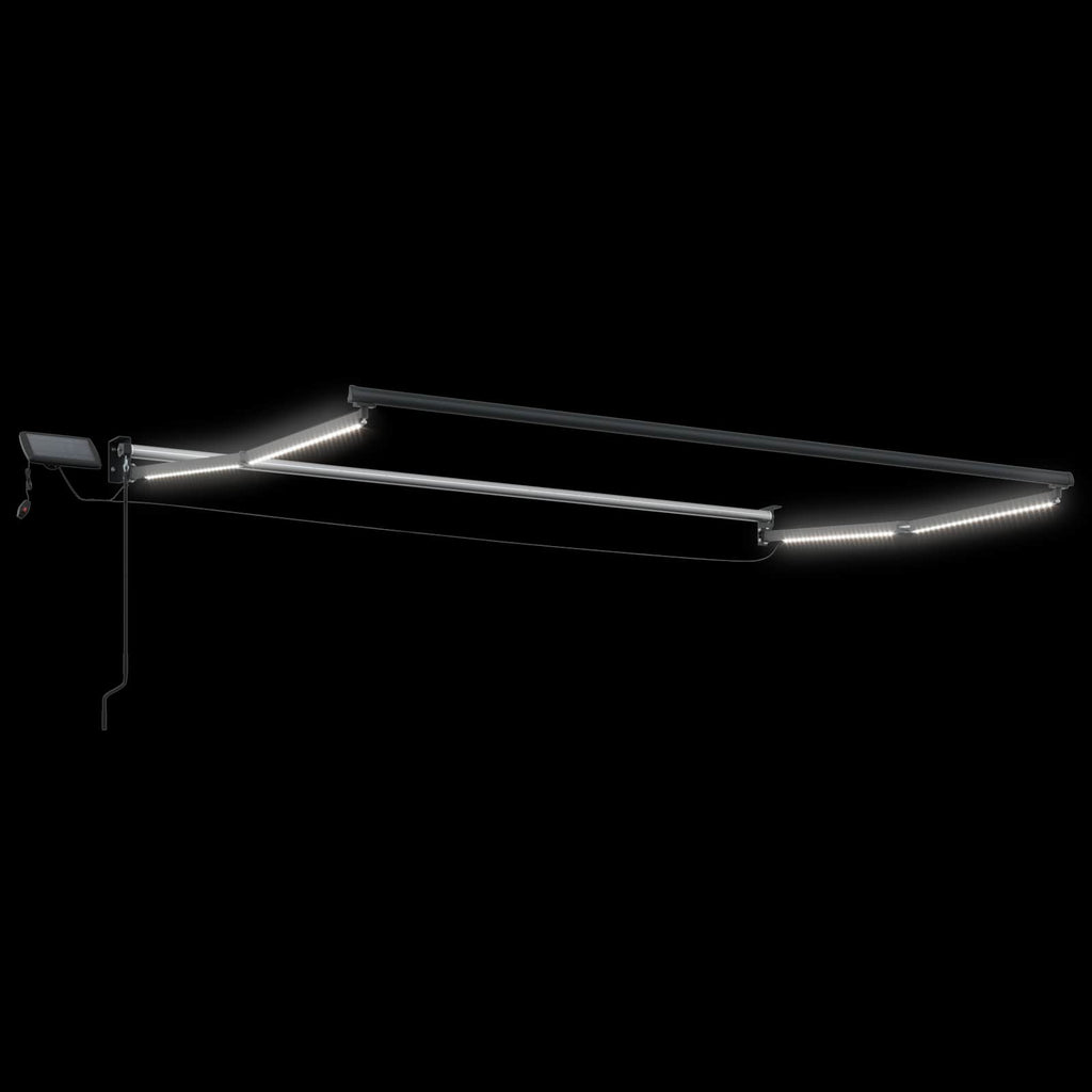 Struttura della tenda elettrica retrattile Antracite Alluminio