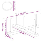 Set di giochi a cerchi Multicolore 41 x 41 x 16 cm