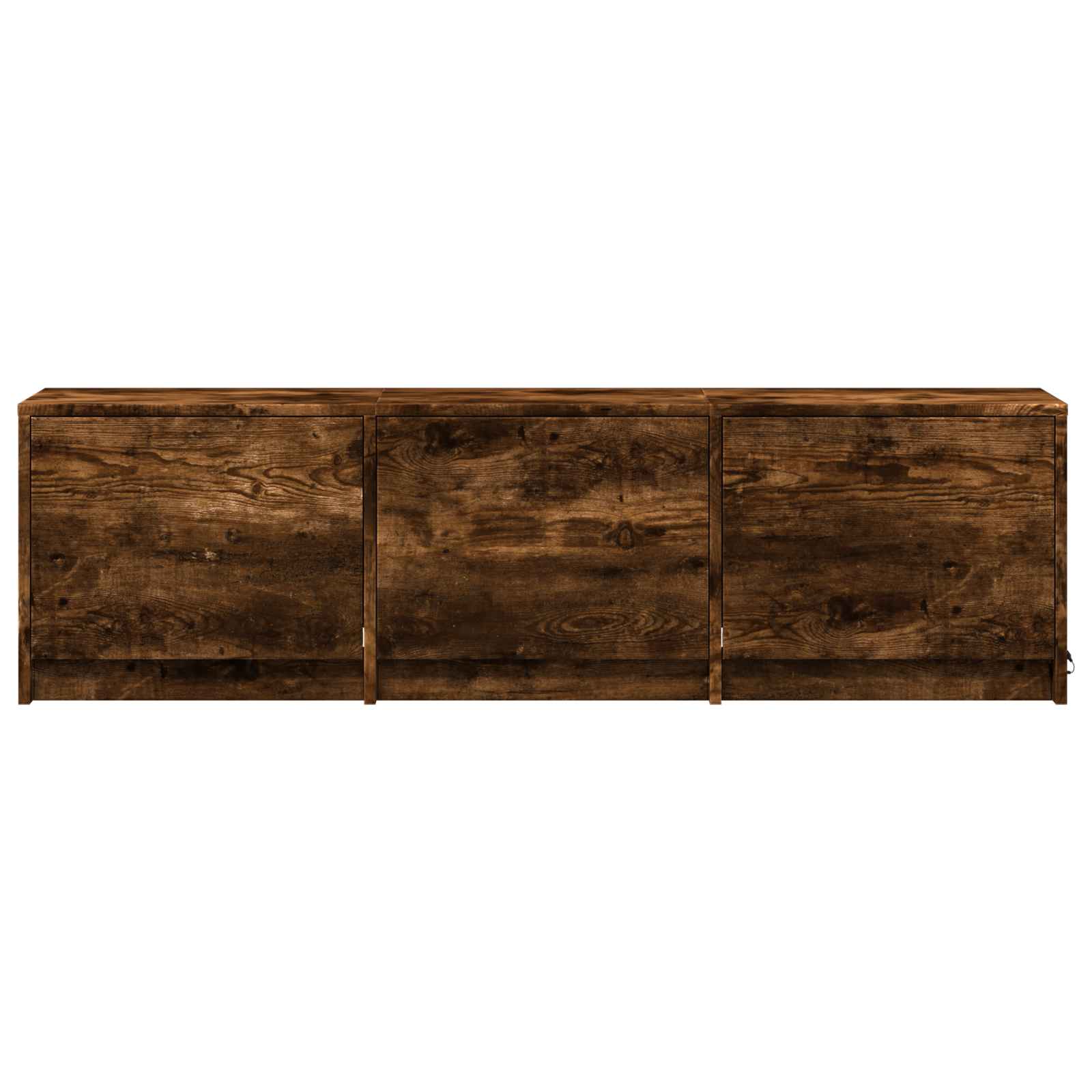 Mobile TV con LED con LED Quercia Affumicata 140 x 34 x 40 cm