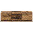 Mobile TV con LED con cassetto Legno vecchio 140 x 34 x 40 cm