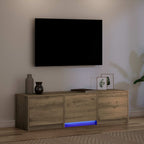 Mobile TV con LED Rovere Artigianale 140 x 34 x 40 cm
