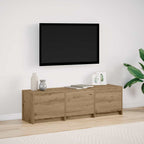 Mobile TV con LED Rovere Artigianale 140 x 34 x 40 cm