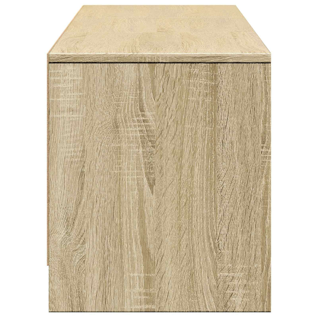 Mobile TV con LED con LED Rovere Sonoma 165 x 34 x 40 cm