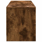 Mobile TV con LED con LED Quercia Affumicata 165 x 34 x 40 cm