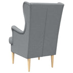 poltrona Grigio chiaro Tessuto