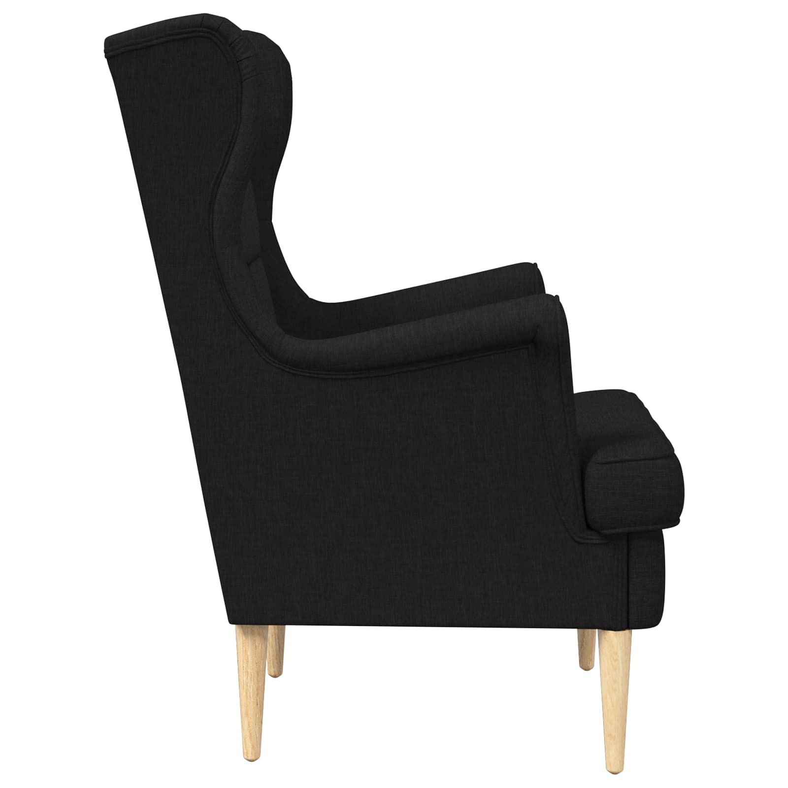 poltrona Nero Tessuto