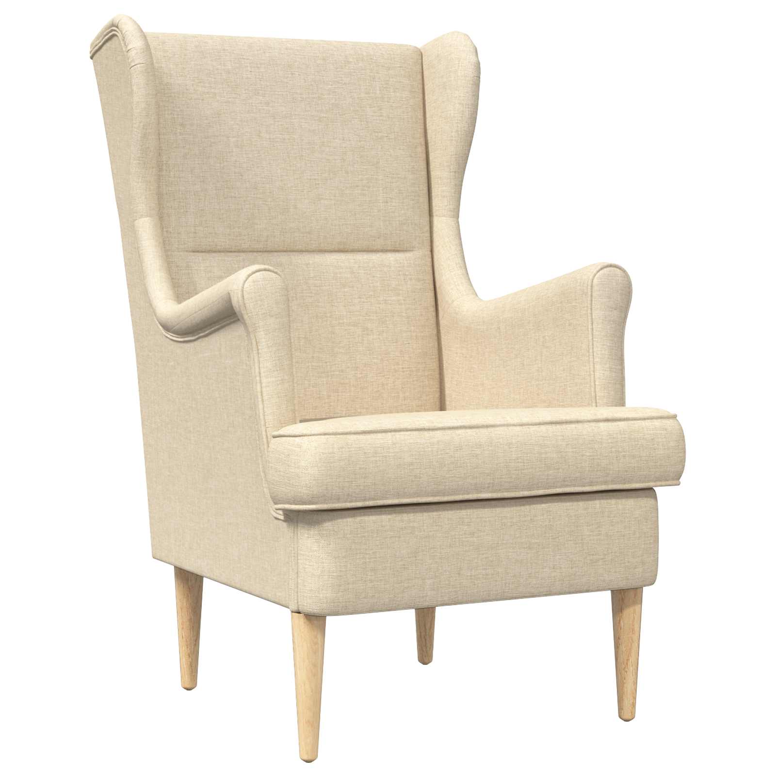 poltrona Crema Tessuto