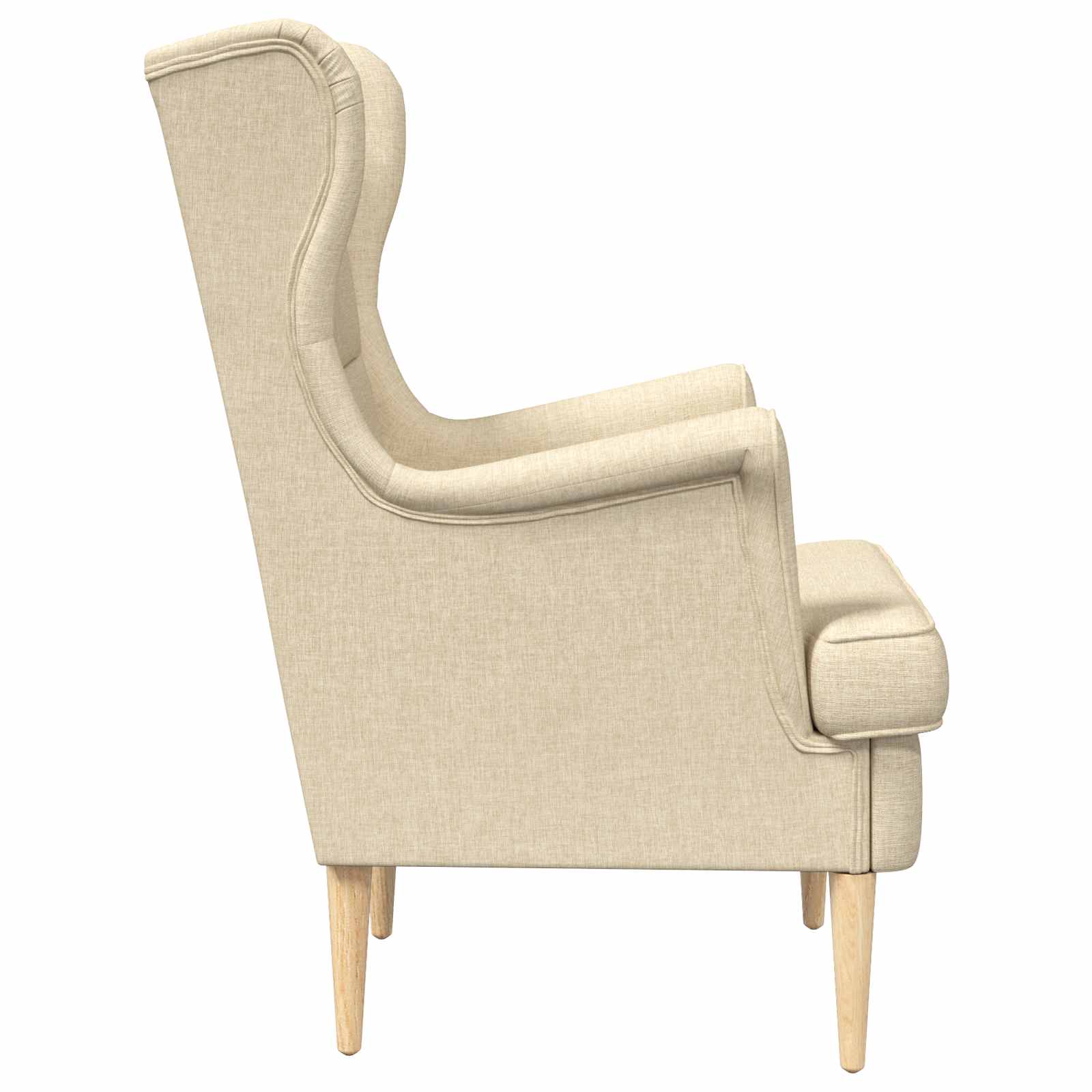 poltrona Crema Tessuto