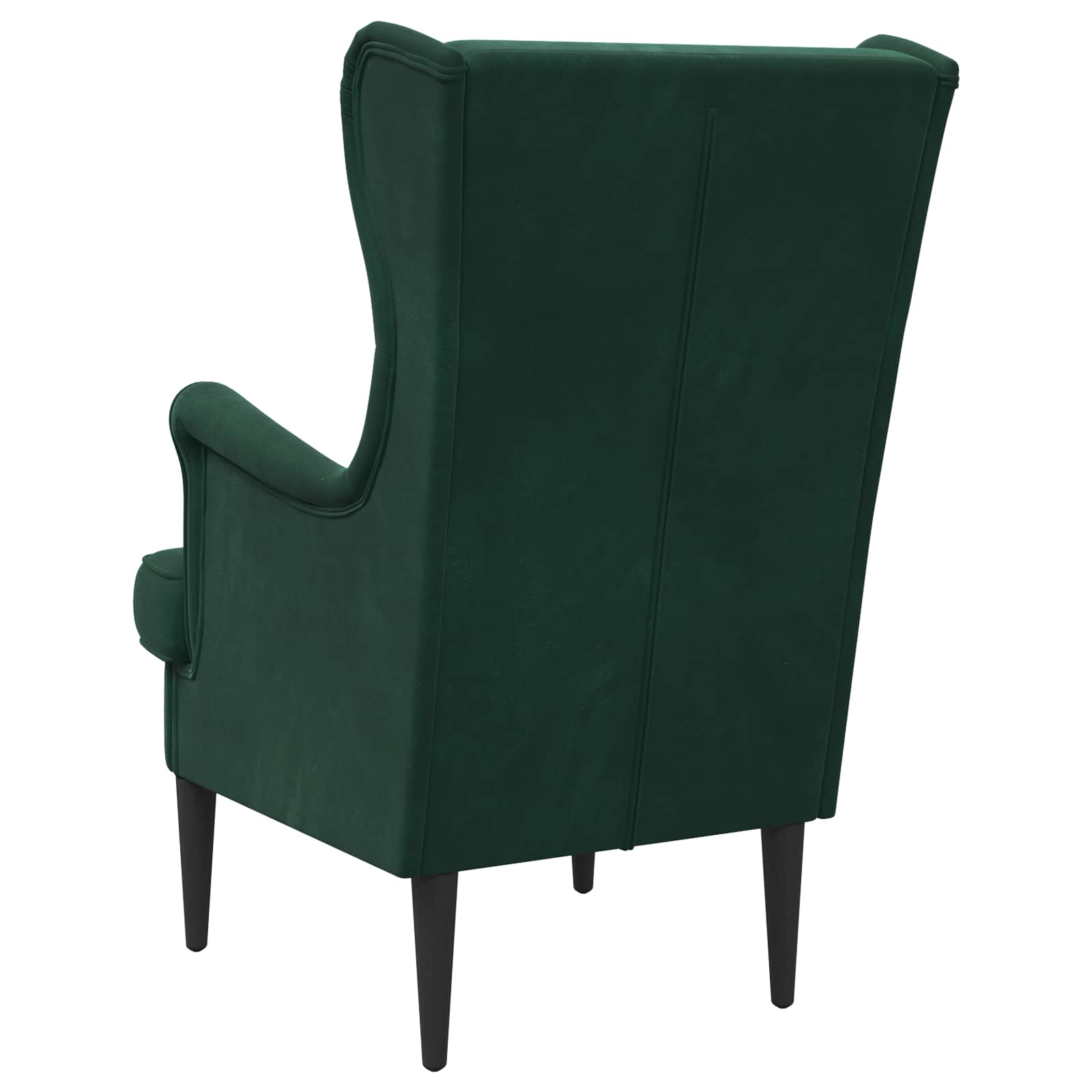 Poltrona Verde Scuro Velluto