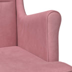 Poltrona Rosa Velluto