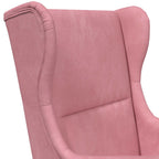 Poltrona Rosa Velluto