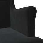 Poltrona Nero Velluto