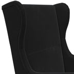 Poltrona Nero Velluto