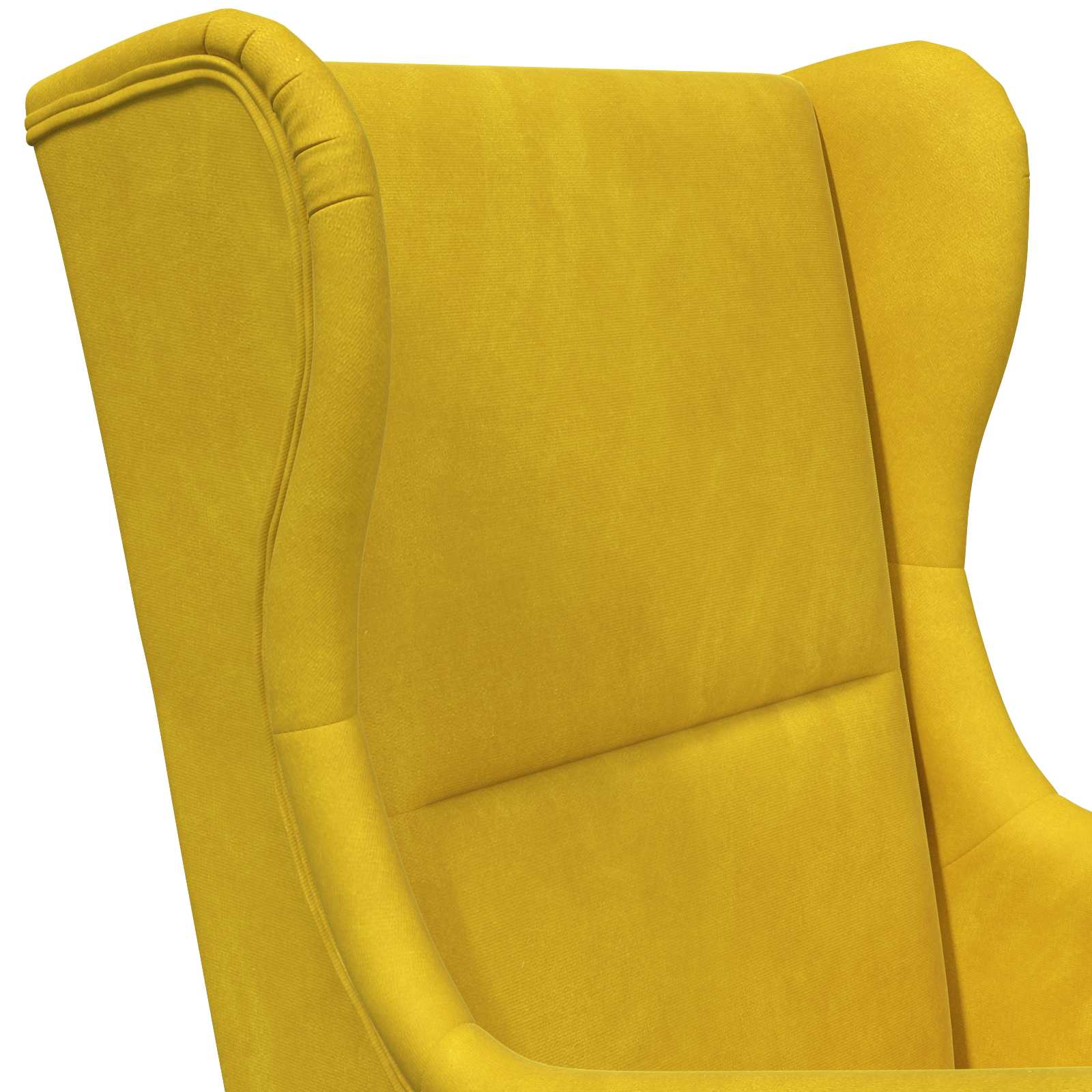 Poltrona Giallo Velluto