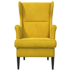 Poltrona Giallo Velluto