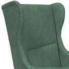 Poltrona Verde Mare Velluto