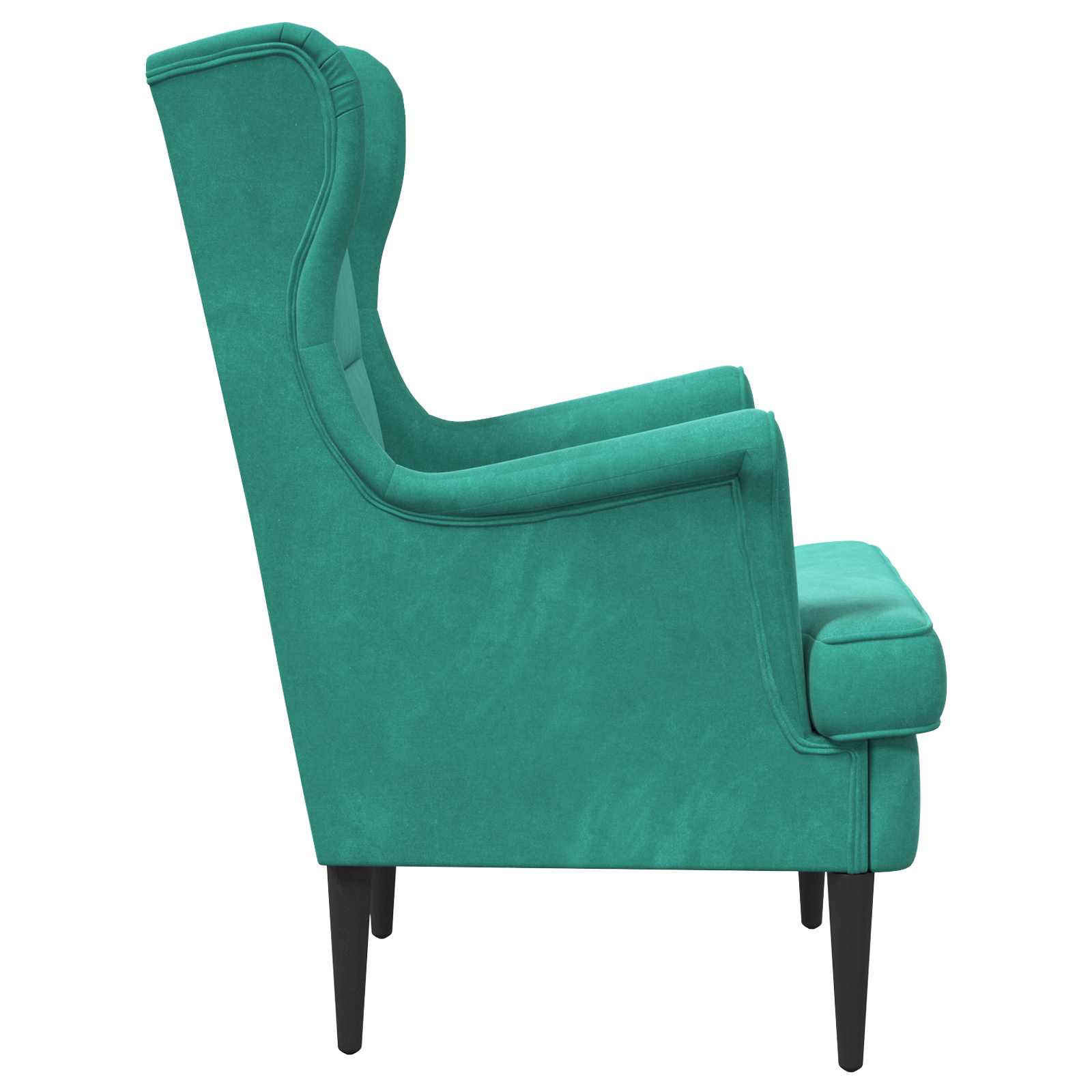 Poltrona Turchese Velluto