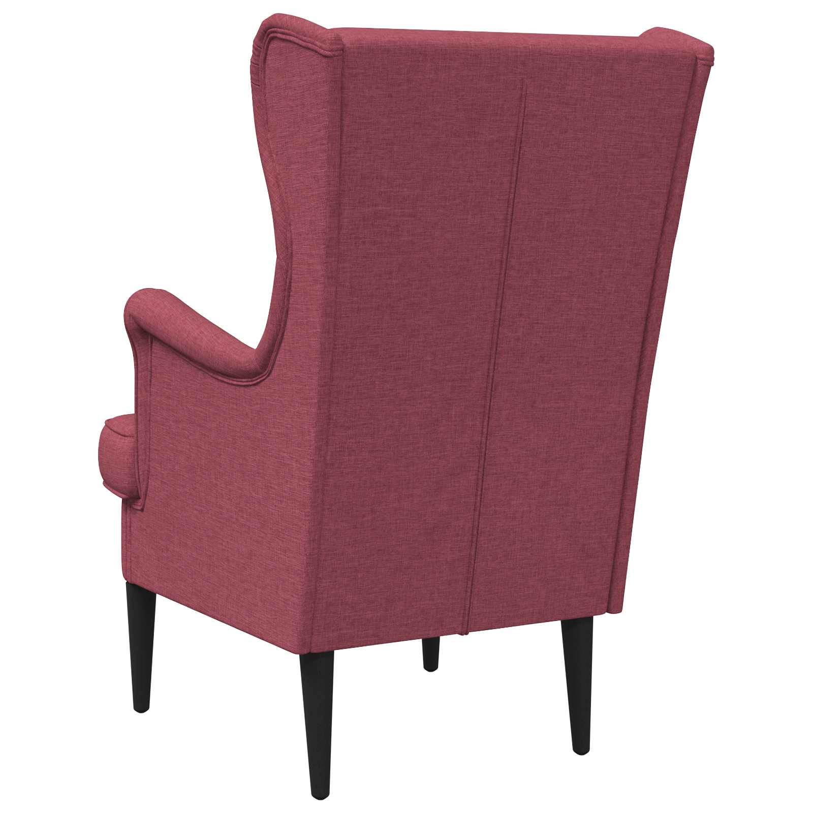 Poltrona Rosso Vino Tessuto