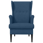 Poltrona Blu Tessuto