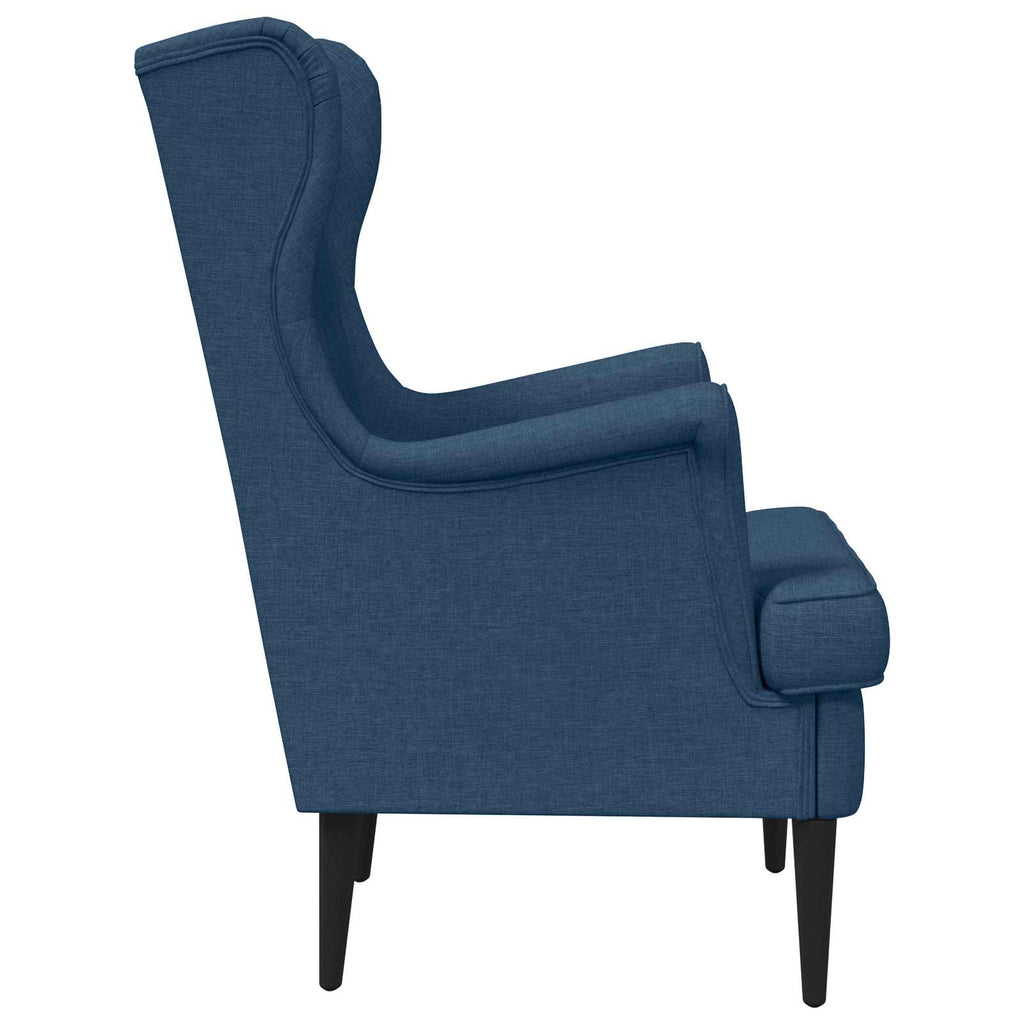 Poltrona Blu Tessuto