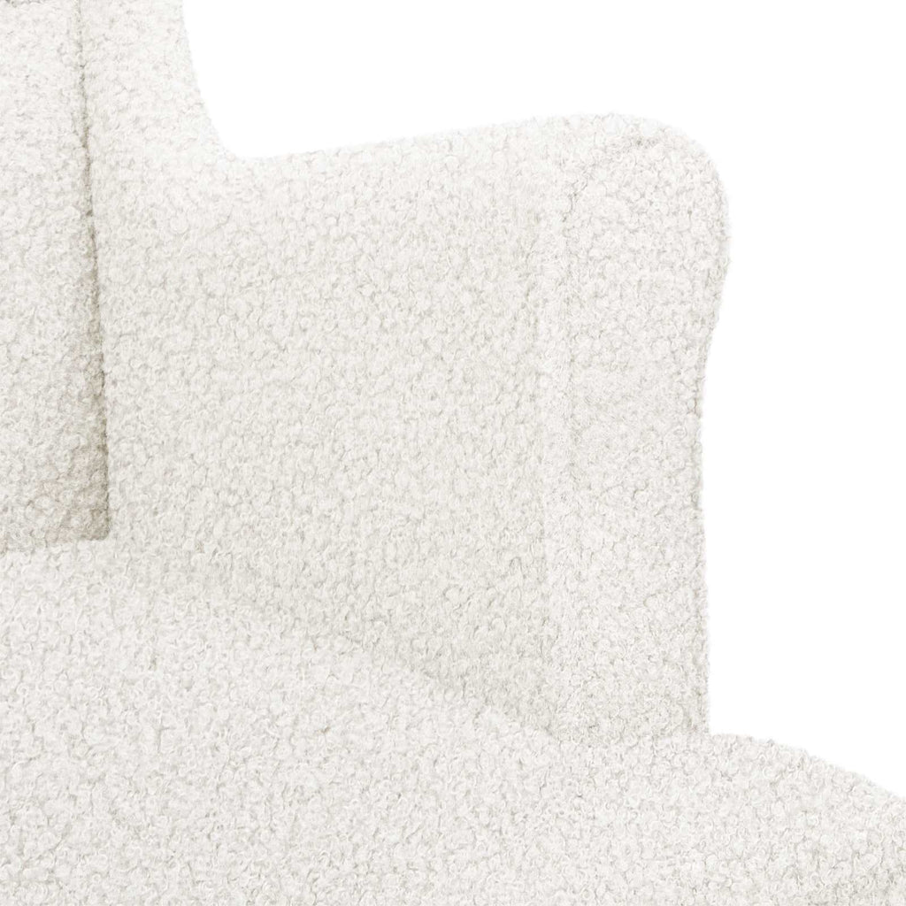 Poltrona Crema Bouclé