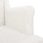 Poltrona Crema Bouclé