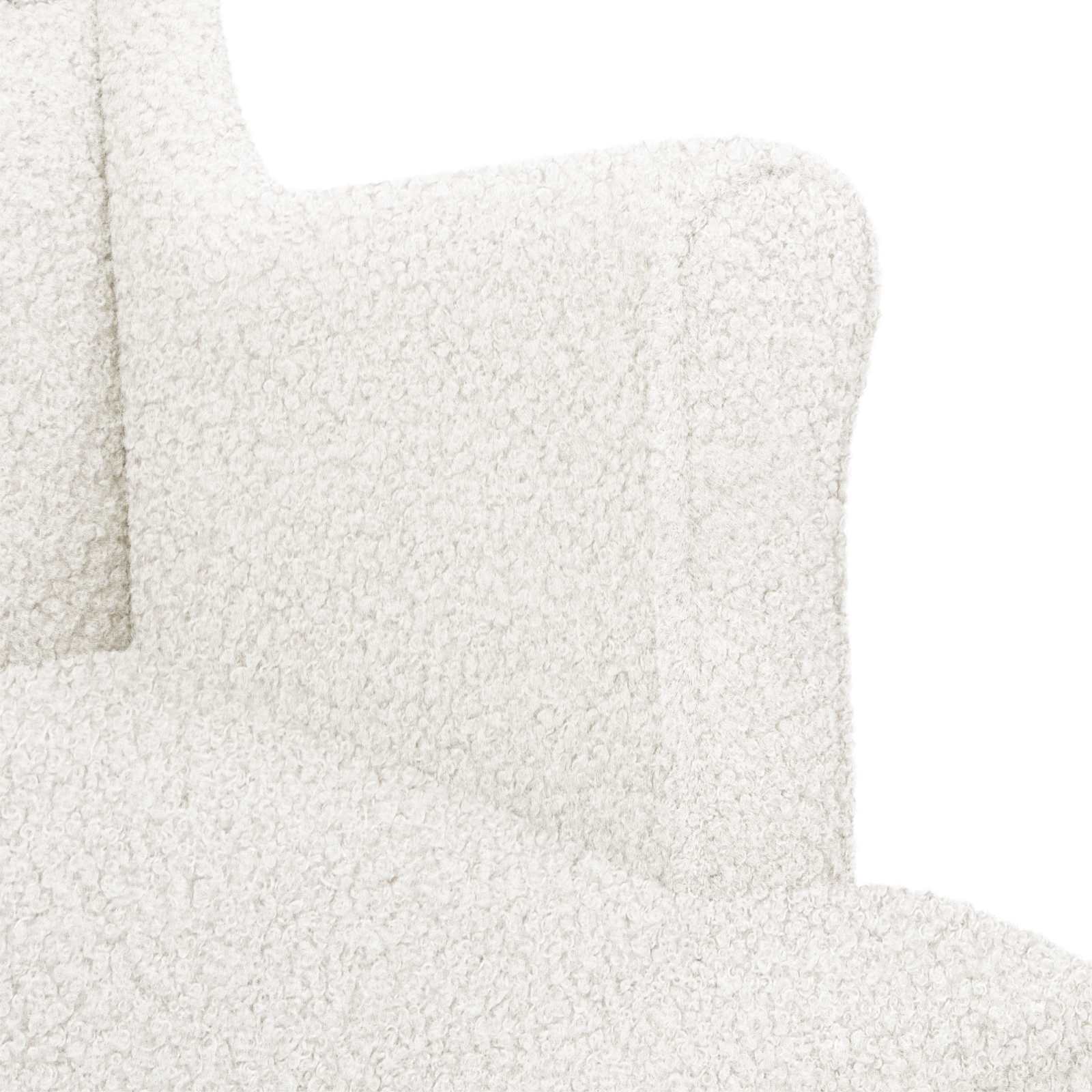 Poltrona Crema Bouclé