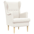 Poltrona Crema Bouclé