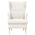Poltrona Crema Bouclé