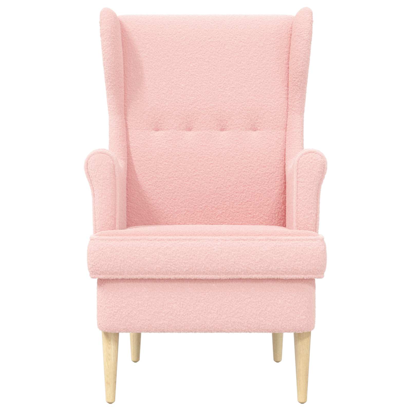 Poltrona Rosa Bouclé