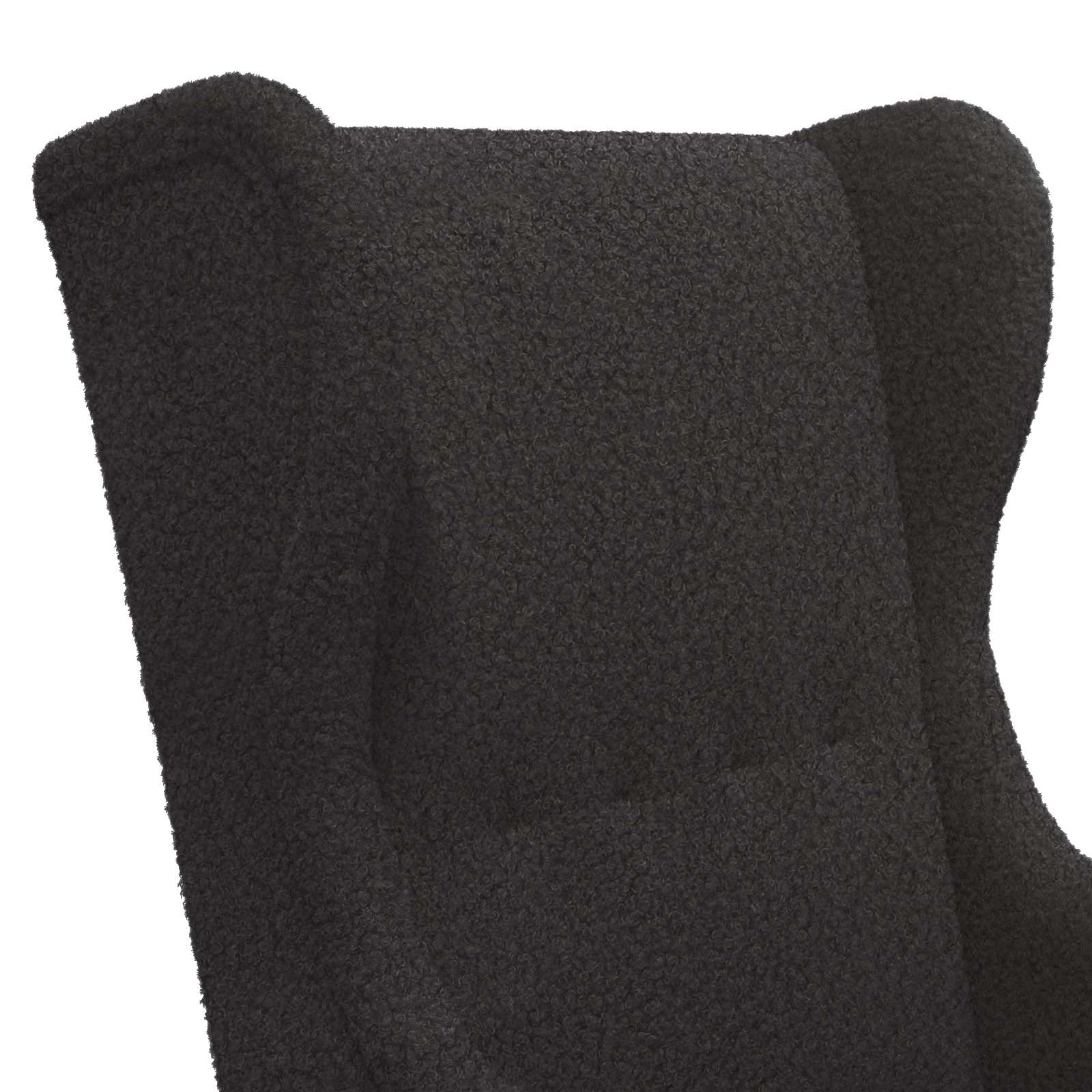 Poltrona Nero Bouclé