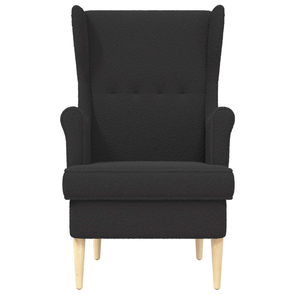 Poltrona Nero Bouclé