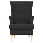 Poltrona Nero Bouclé