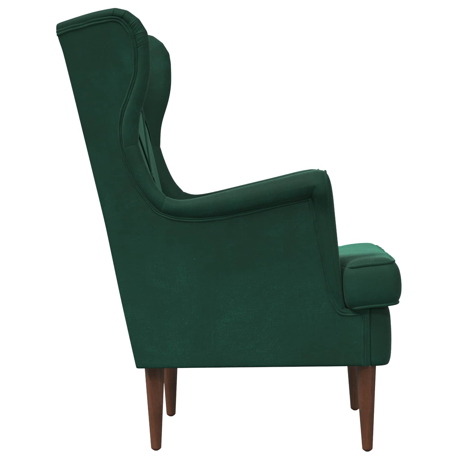 Poltrona Verde Scuro Velluto