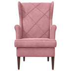 Poltrona Rosa Velluto