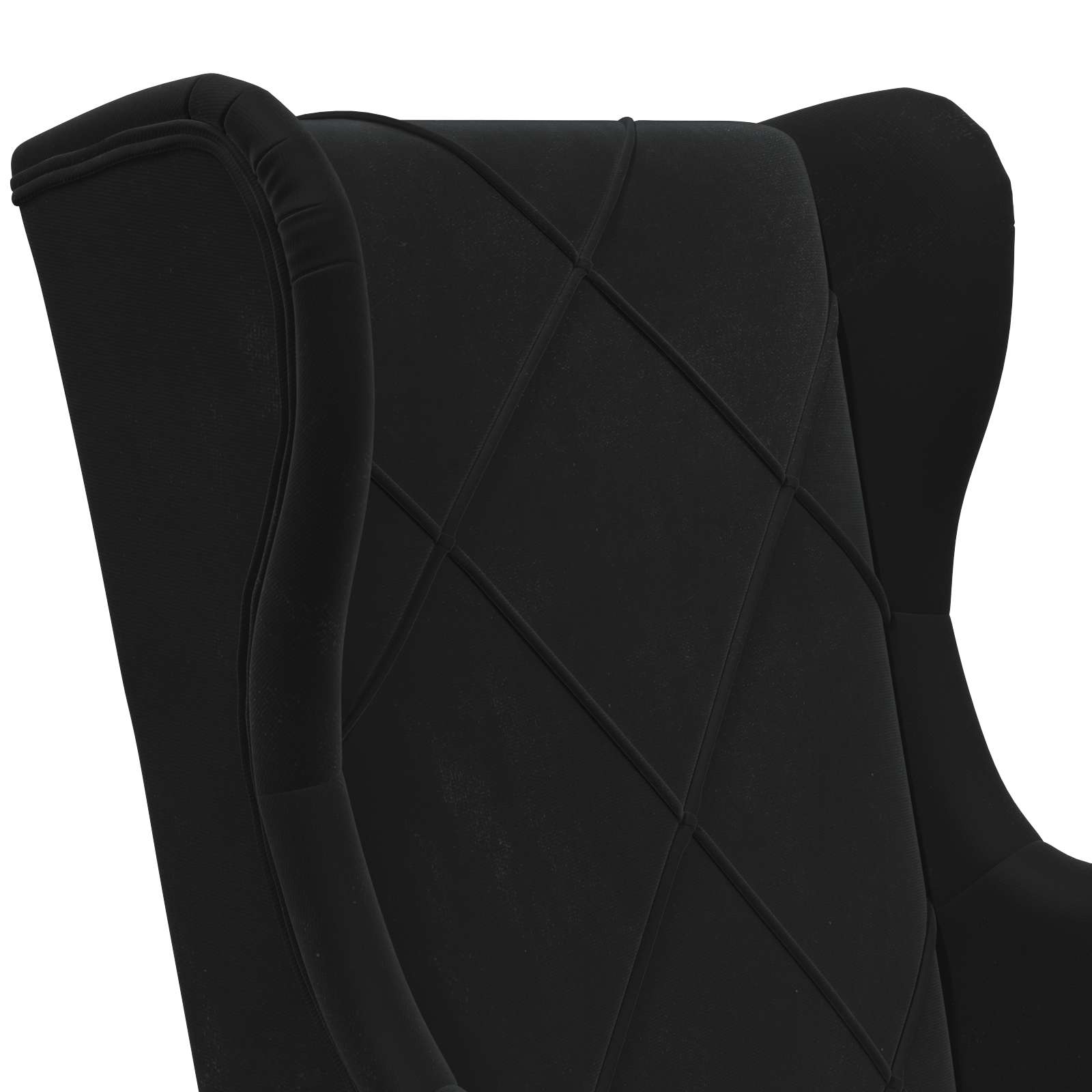 Poltrona Nero Velluto
