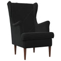 Poltrona Nero Velluto