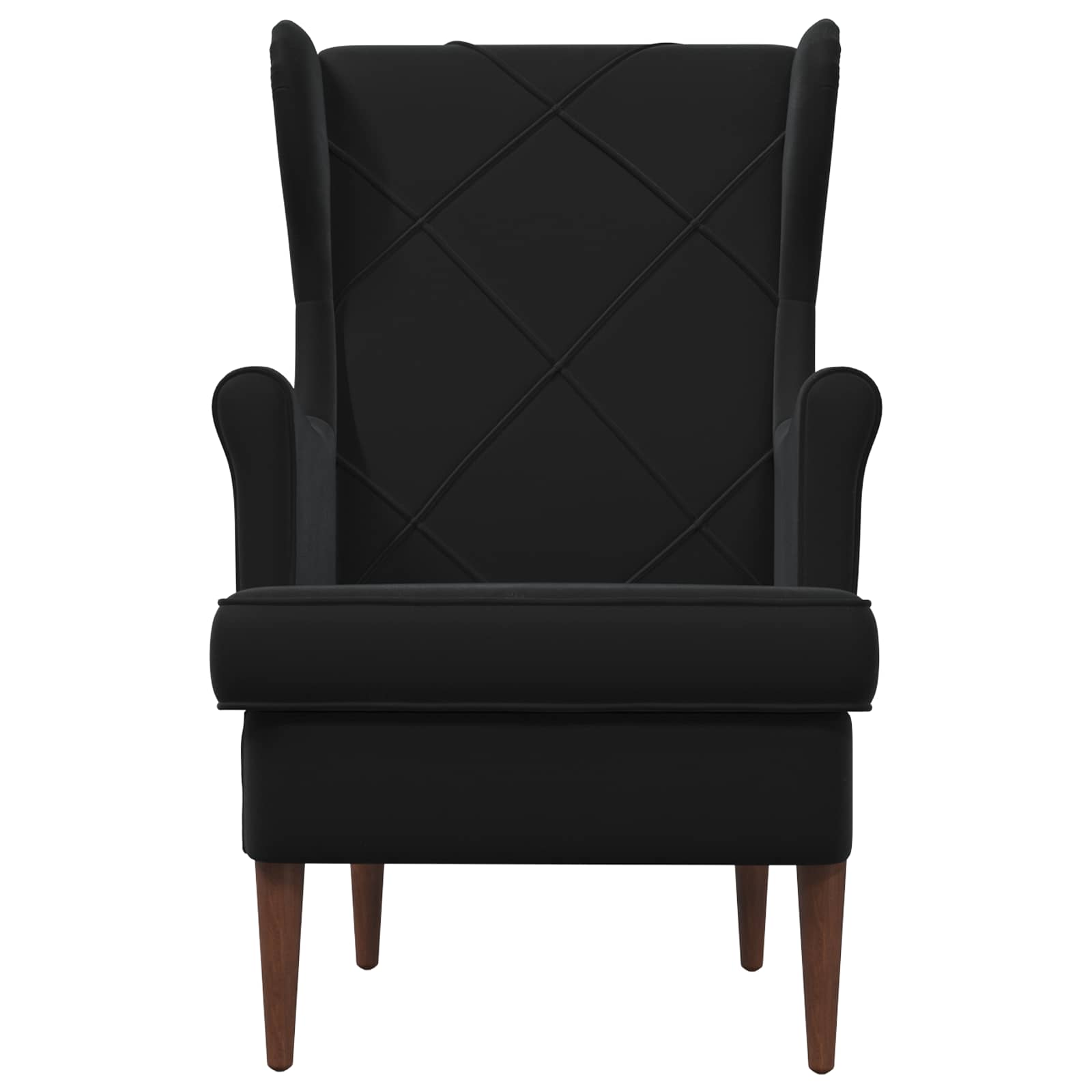 Poltrona Nero Velluto