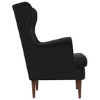 Poltrona Nero Velluto