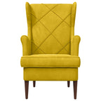 Poltrona Giallo Velluto