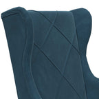 Poltrona Blu Velluto