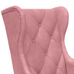 Poltrona Rosa Velluto
