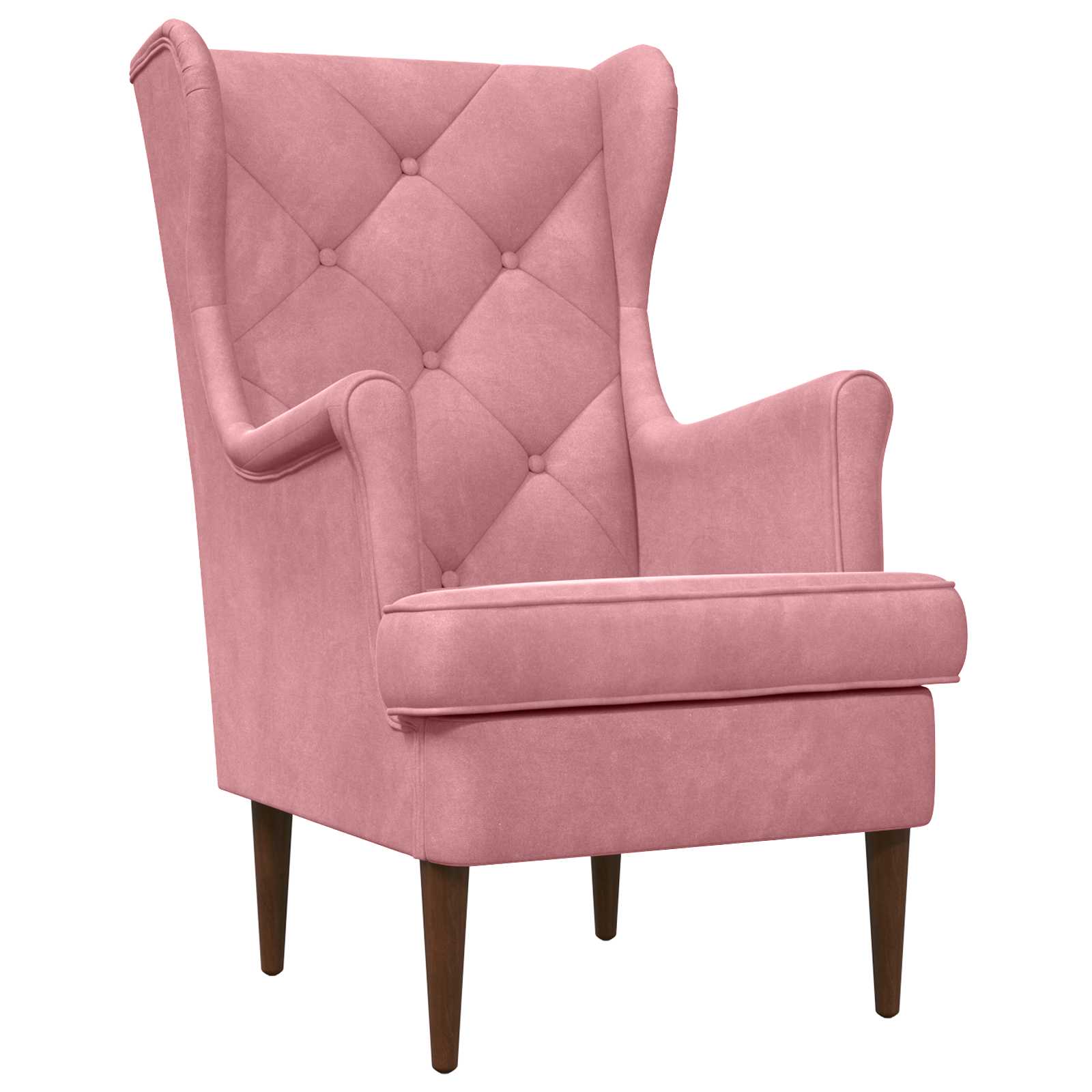 Poltrona Rosa Velluto